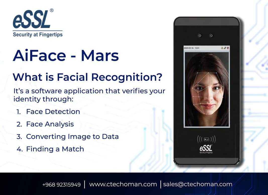 ESSL Security (Security at Fingertips) AiFace -Mars