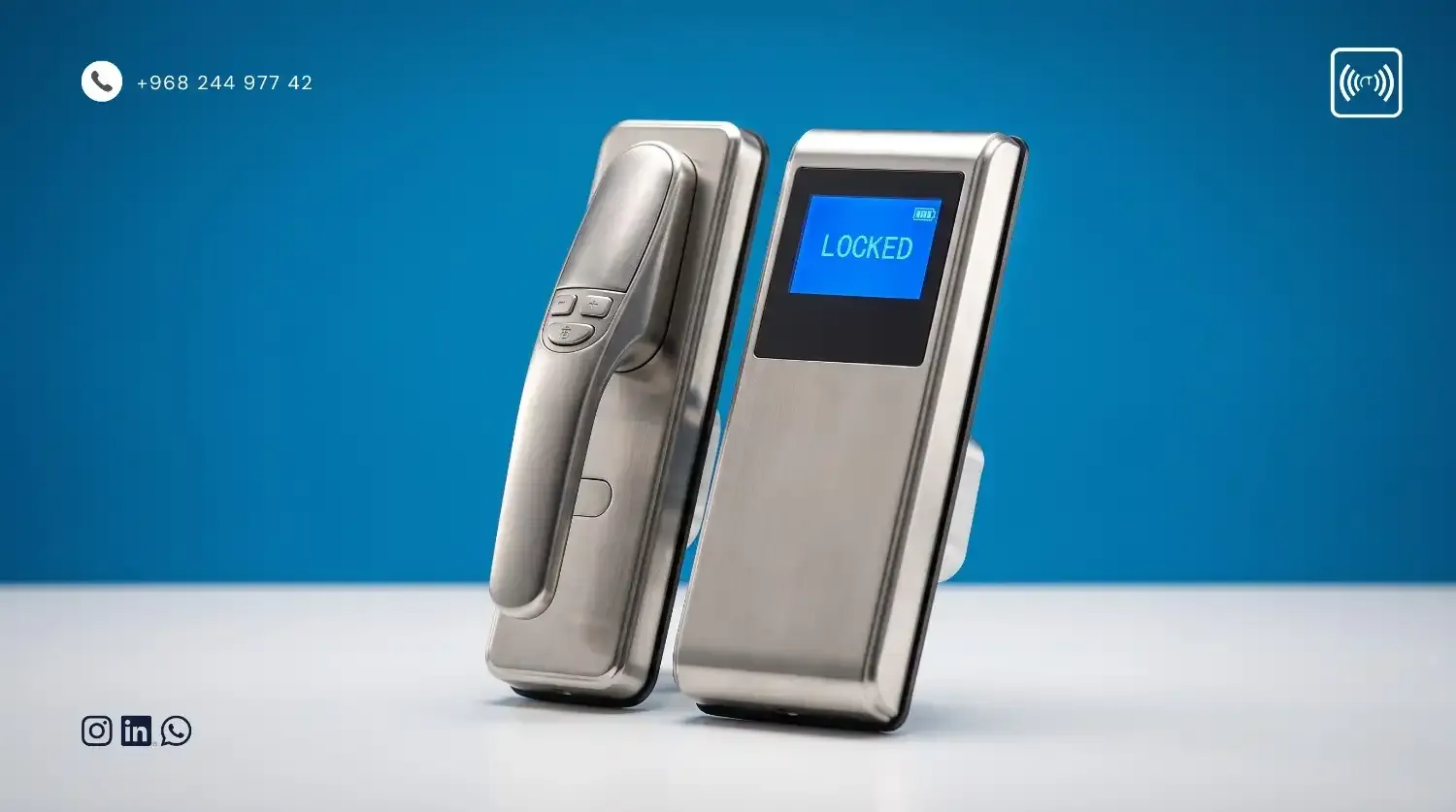 ORBITA E4041 LCD Smart Hotel Lock: The Best RFID Solution for Modern Hotels